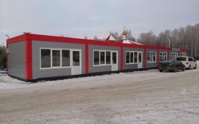 Торговый ряд в ПГТ Джалиль